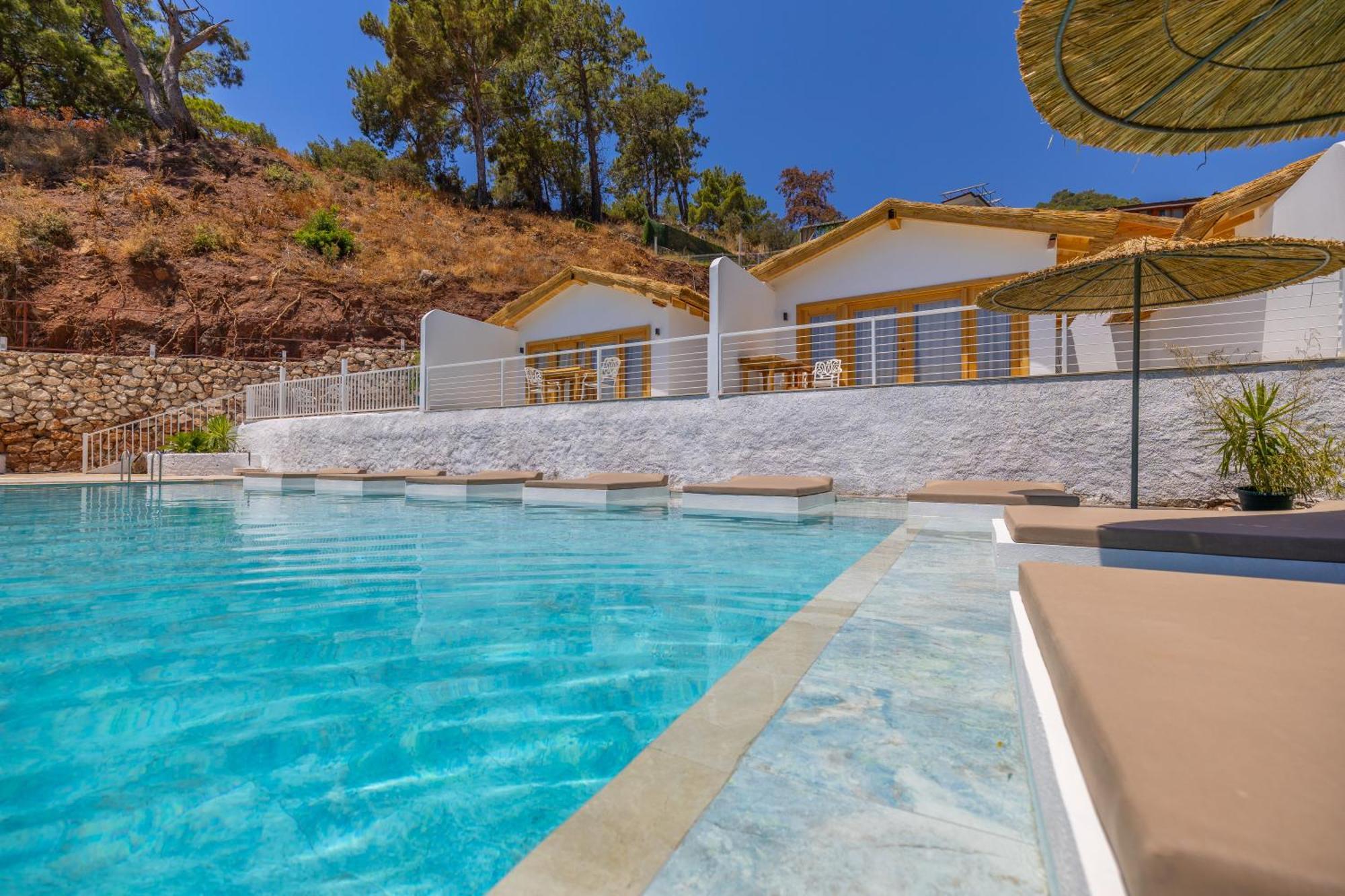 Oeluedeniz Bungalows Bagian luar foto