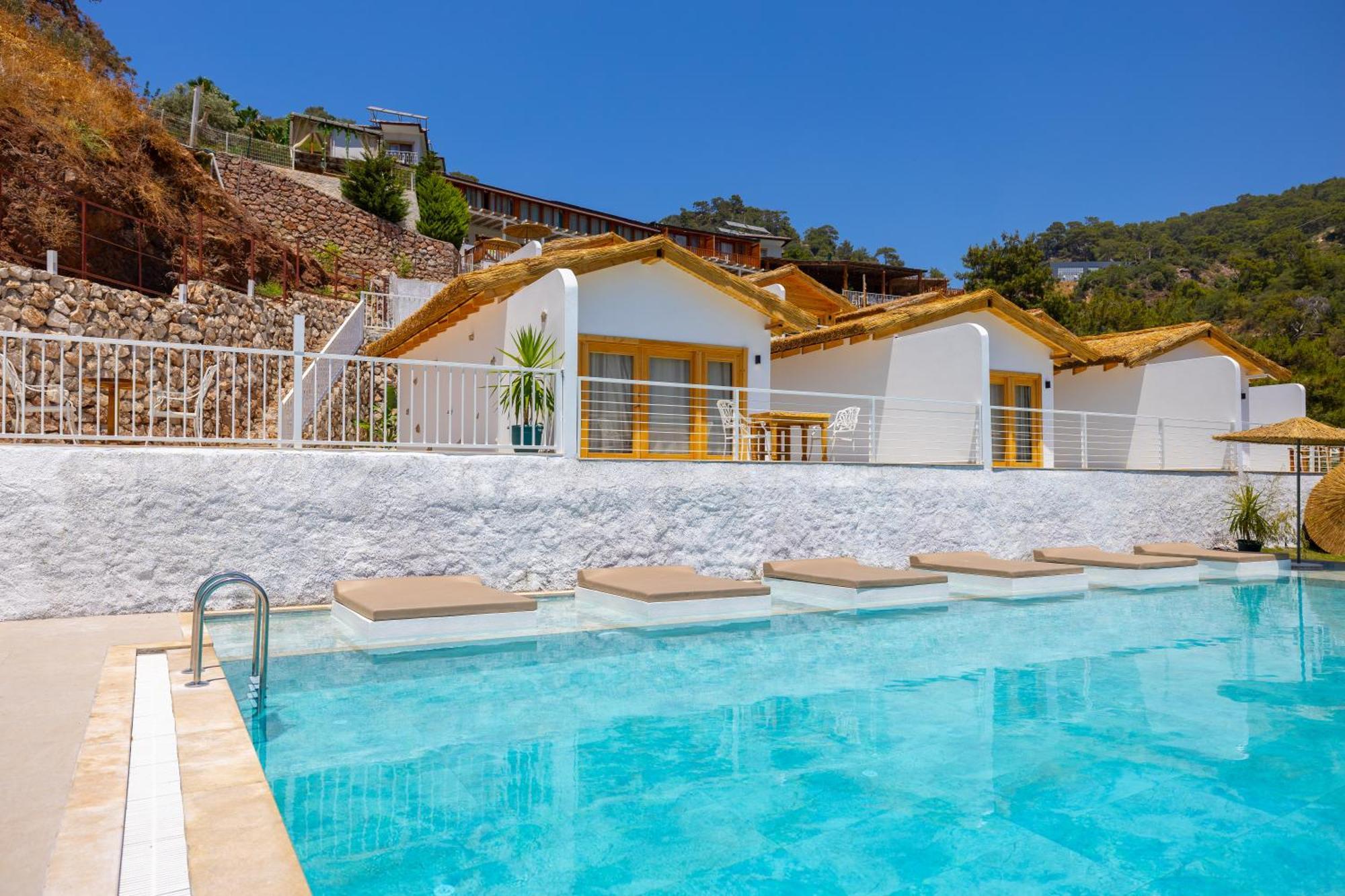 Oeluedeniz Bungalows Bagian luar foto