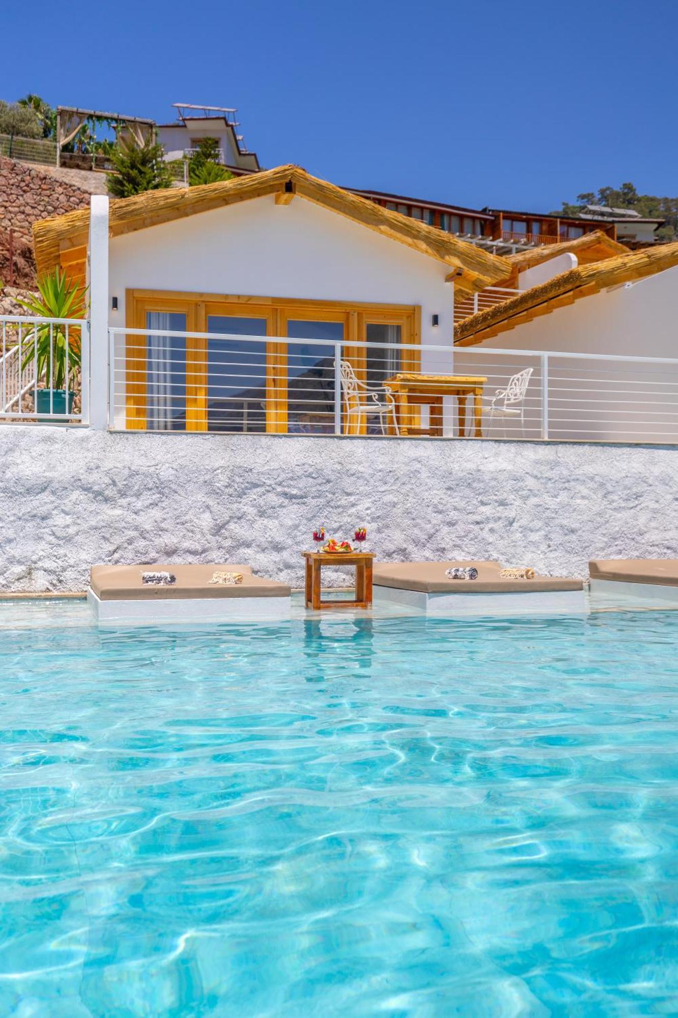 Oeluedeniz Bungalows Bagian luar foto
